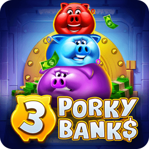 3 PORKY BANKS HOLD & WIN